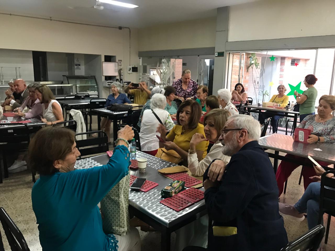 Actividad Bingo el 20 de junio del 2024.