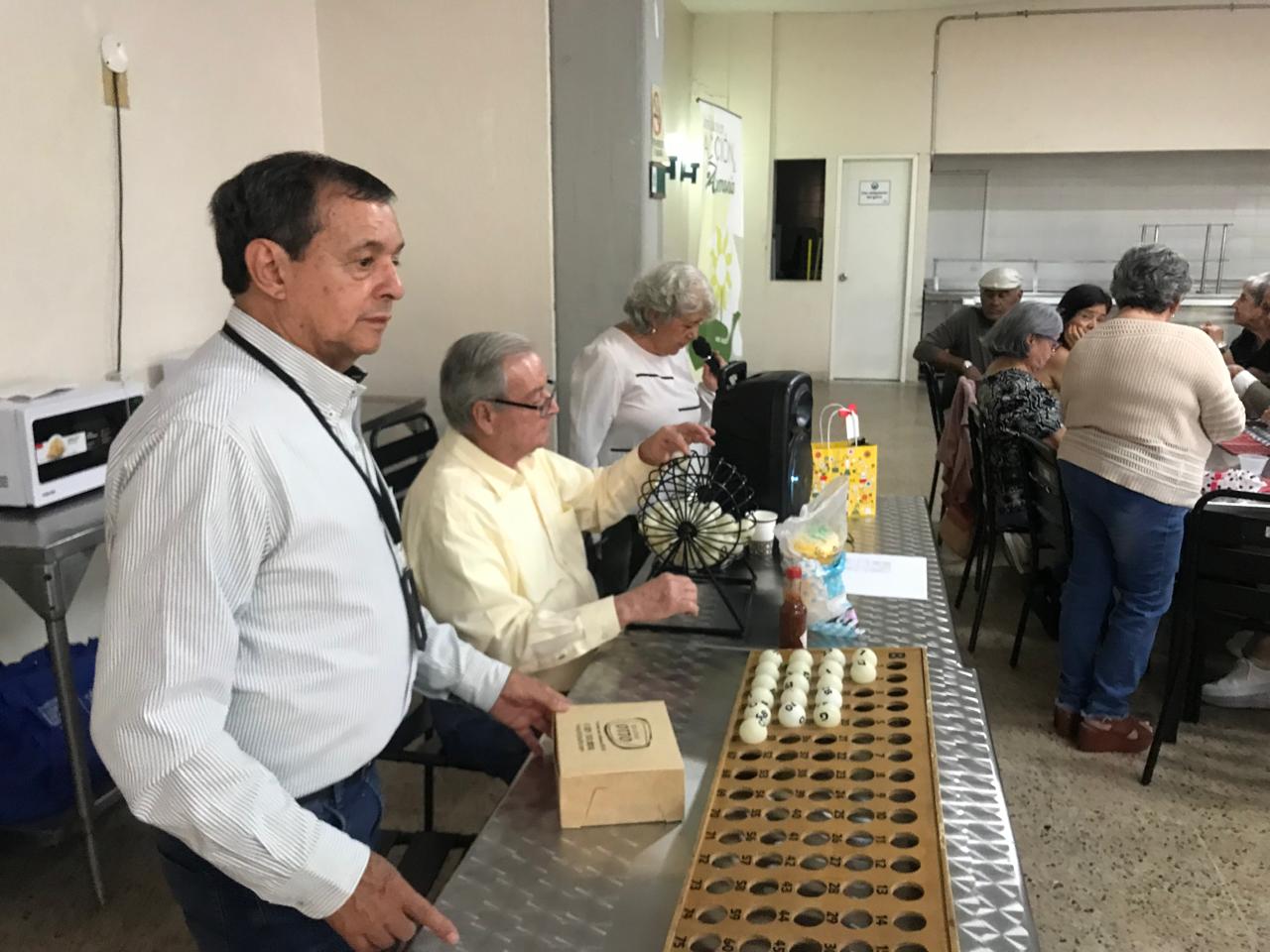 Actividad Bingo el 20 de junio del 2024.