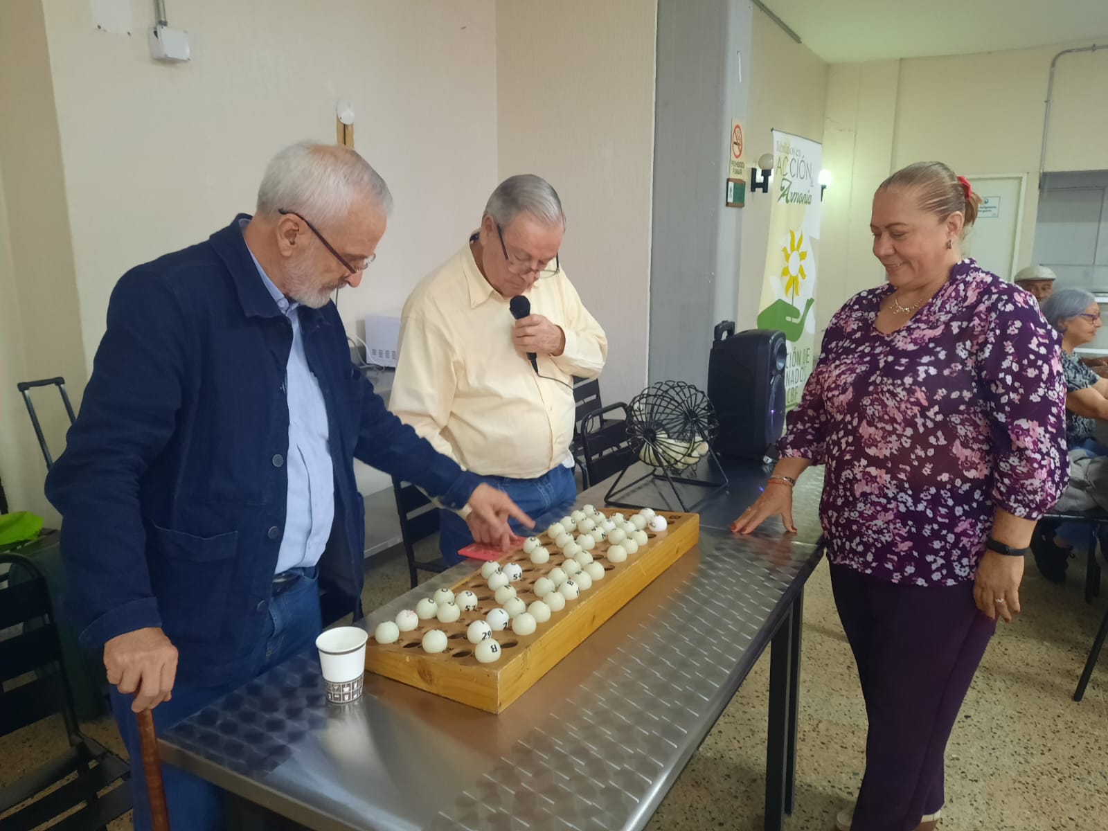 Actividad Bingo el 20 de junio del 2024.