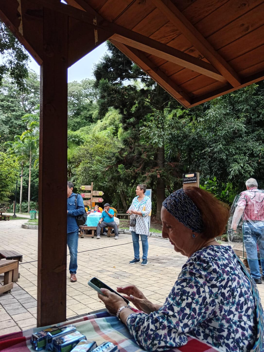 Picnic familiar cuyo objetivo es un taller reflexivo sobre el afecto y la alimentación. Lugar: Parque Gabriel Garcia Marquez. Telemedellín
. Fecha: 25 de abril de 2024. asistentes 27 personas